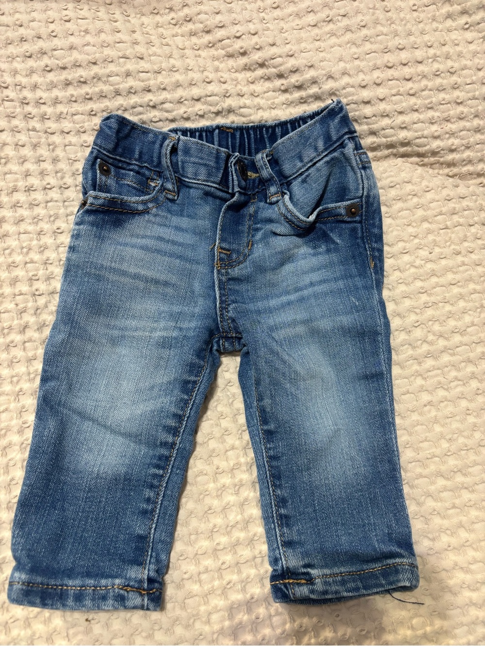 Baby GAP Light Wash Denim Jeans with Elastic Waist